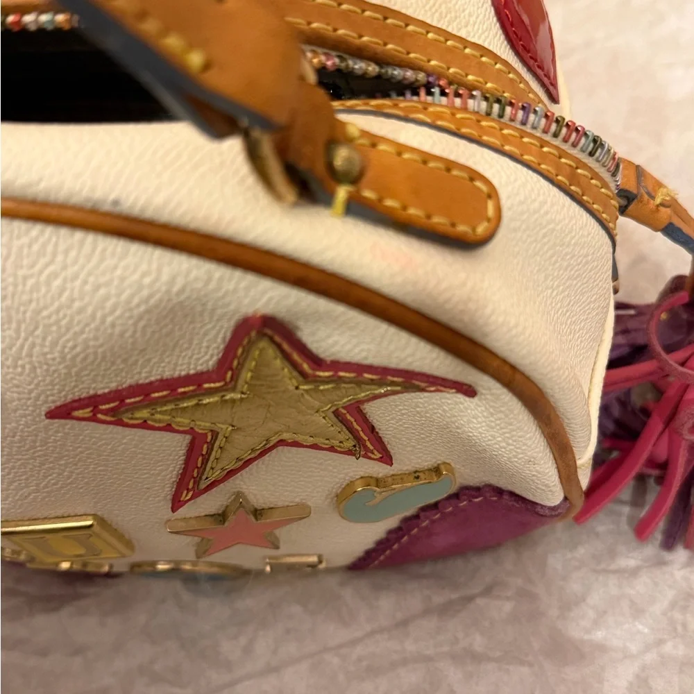 Rare Vintage Y2K Limited Ed. Dooney & Bourke x Lindsey Lohan Collab, IT BAG - Picture 14 of 14